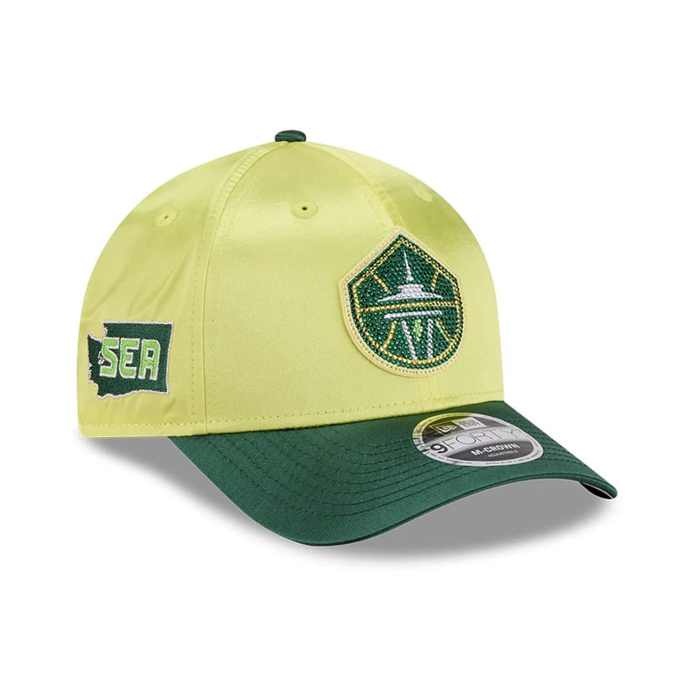Seattle Storm WNBA Draft 2026 Yellow 9FORTY M-Crown Adjustable Cap-kentox