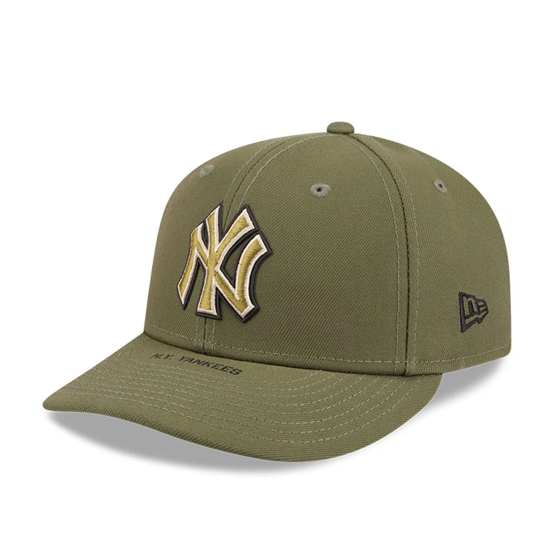 Yankees MLB Armed Forces Day 2026 Green Low Profile 59FIFTY Fitted Cap-kentox