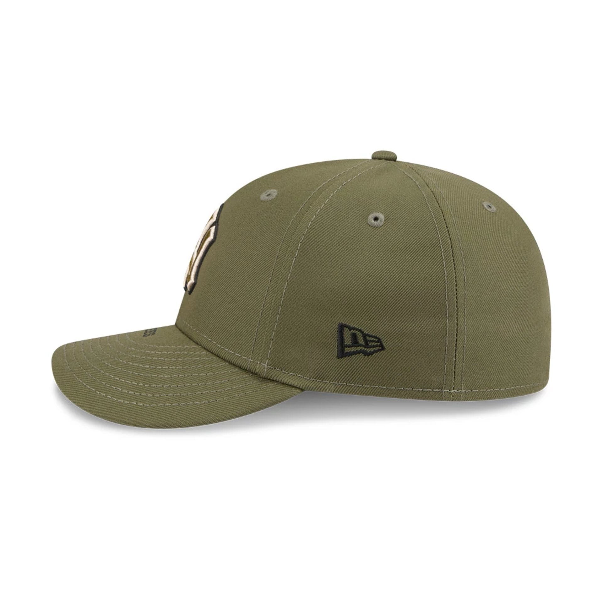 Yankees MLB Armed Forces Day 2026 Green Low Profile 59FIFTY Fitted Cap-kentox