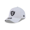 Las Vegas Raiders NFL Quickstrike White 9FORTY Apex Adjustable Cap-kentox