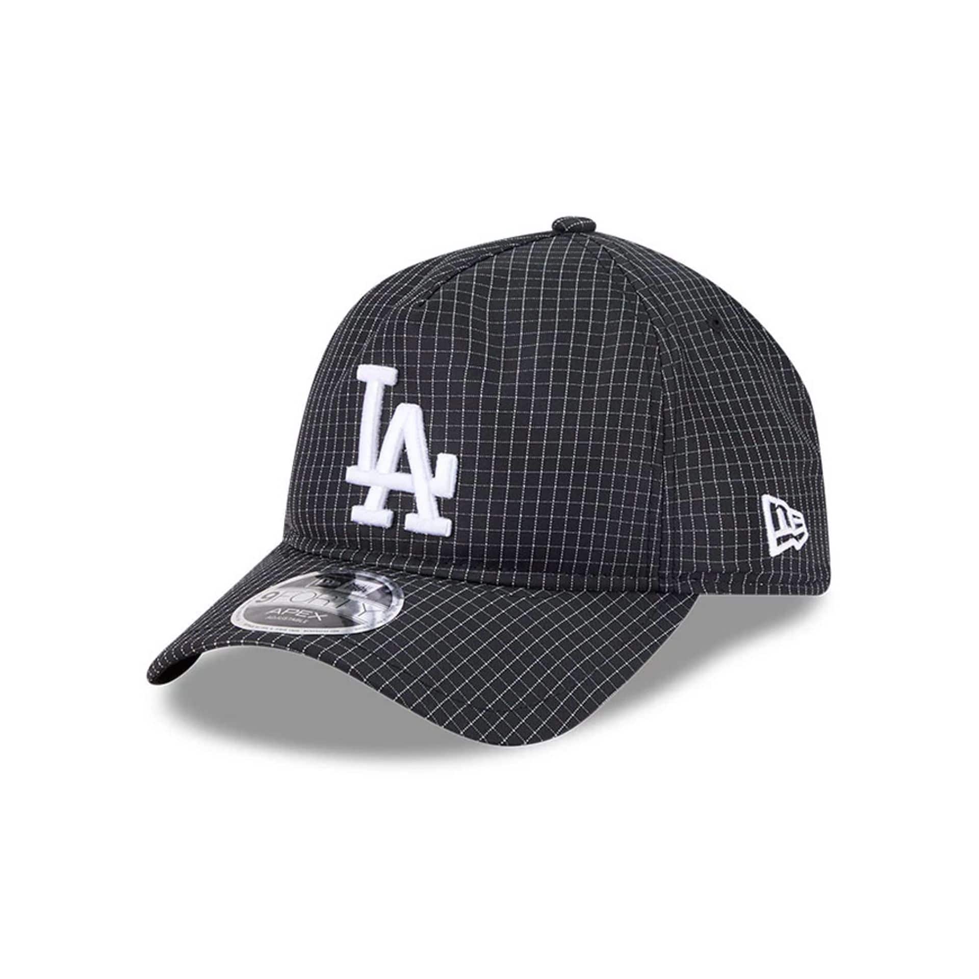 LA Dodgers MLB Quickstrike Black 9FORTY Apex Adjustable Cap-kentox