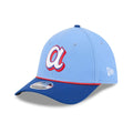 Atlanta Braves MLB City Connect Blue 39THIRTY M-Crown Stretch Fit Cap-kentox