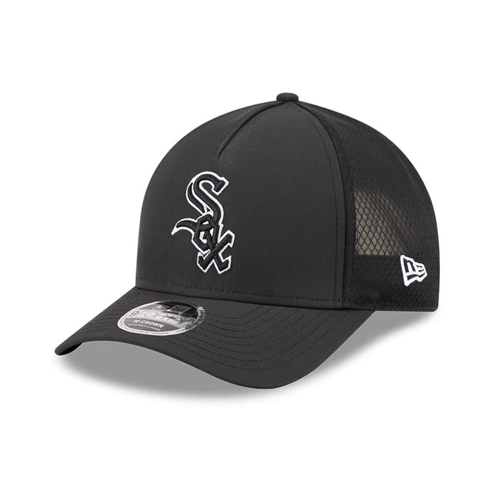 White Sox MLB Batting Practice 2026 Black 9FORTY M-Crown A-Frame Adjustable Cap-kentox