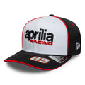 Aprilia Replica Jorge Martin White 9SEVENTY Stretch Snap Adjustable Cap-kentox