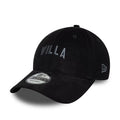 Aston Villa FC Cord Black 9FORTY Adjustable Cap-kentox