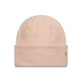New Era Mohair Pastel Pink Wide Cuff Knit Beanie Hat-kentox