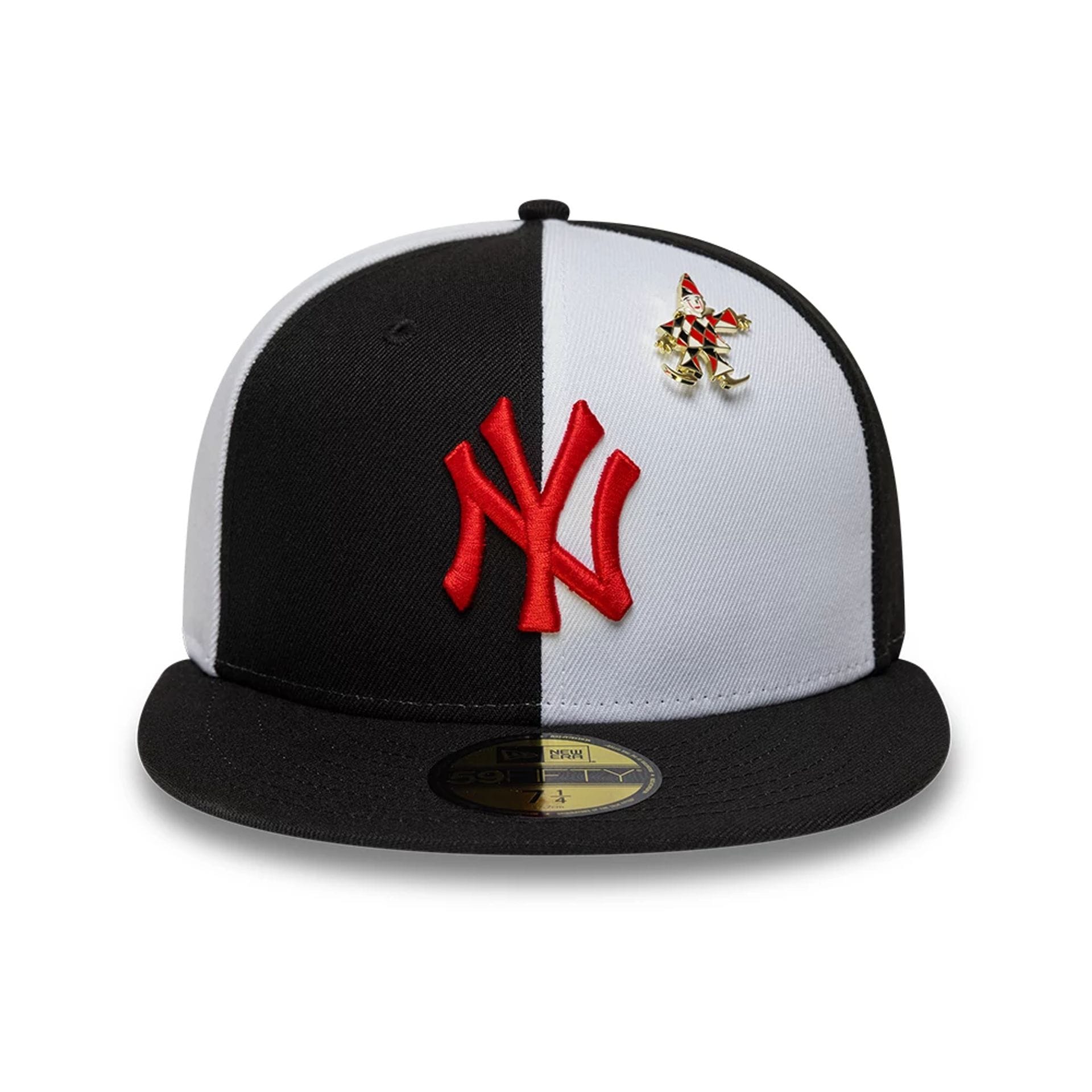 New York Yankees MLB Pinwheel Black 59FIFTY Fitted Cap-kentox