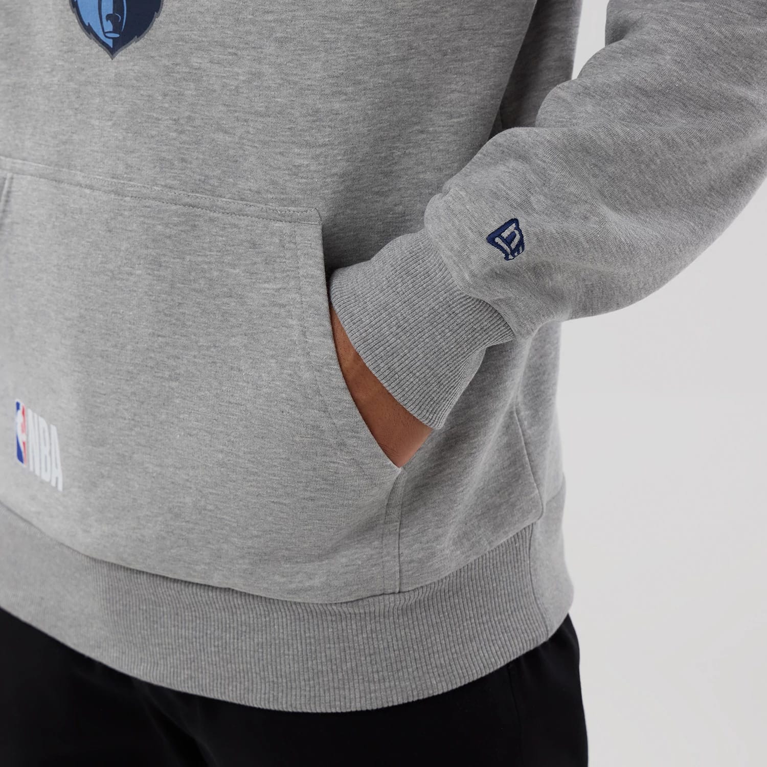 Memphis Grizzlies NBA Berlin Game 2026 Grey Pullover Hoodie-kentox