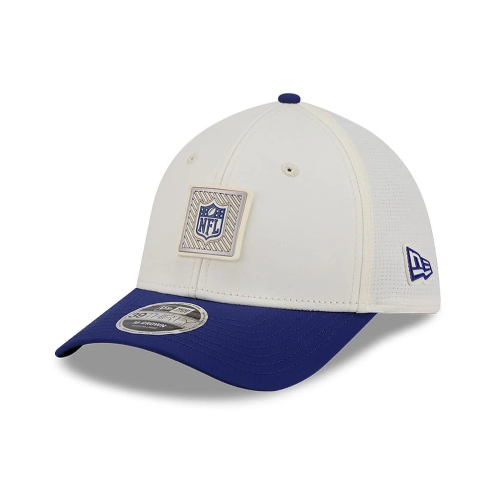 Official Logo NFL Training 2026 White 39THIRTY M-Crown Stretch Fit Cap-kentox