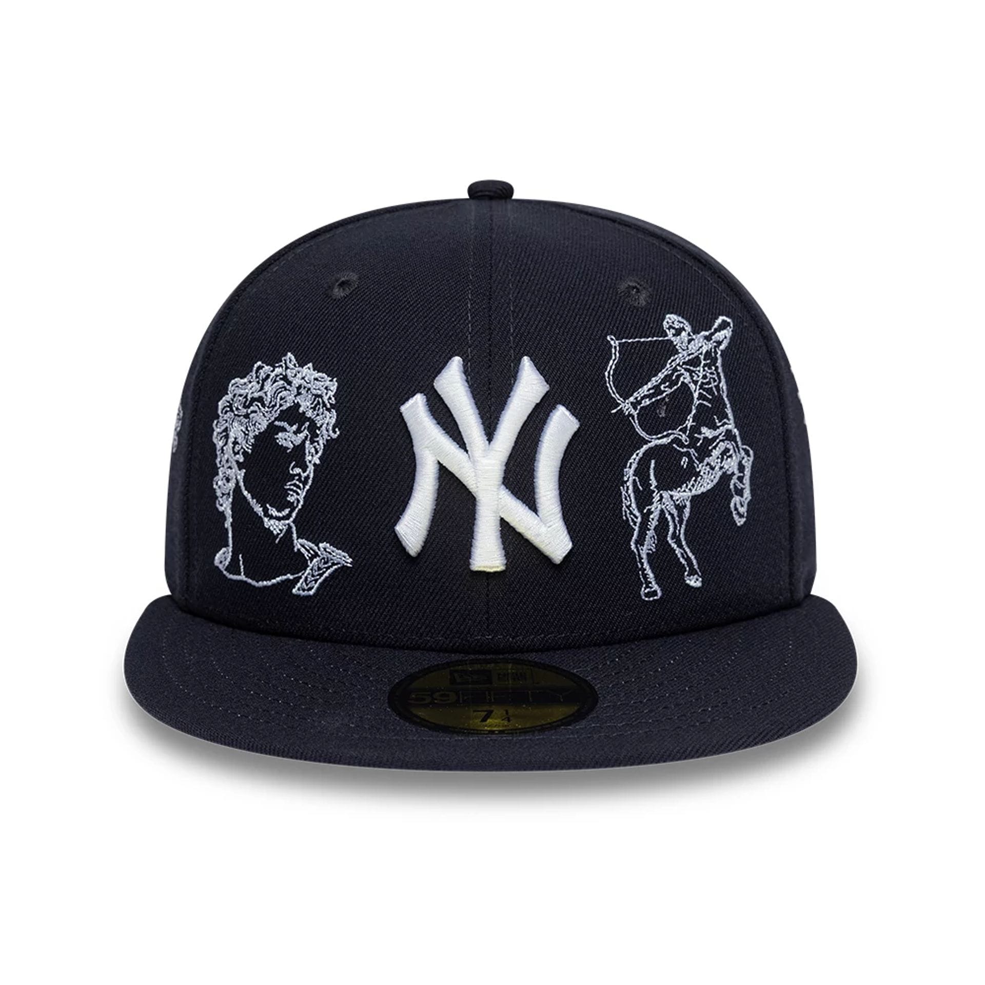 New York Yankees MLB Mythical Navy 59FIFTY Fitted Cap-kentox