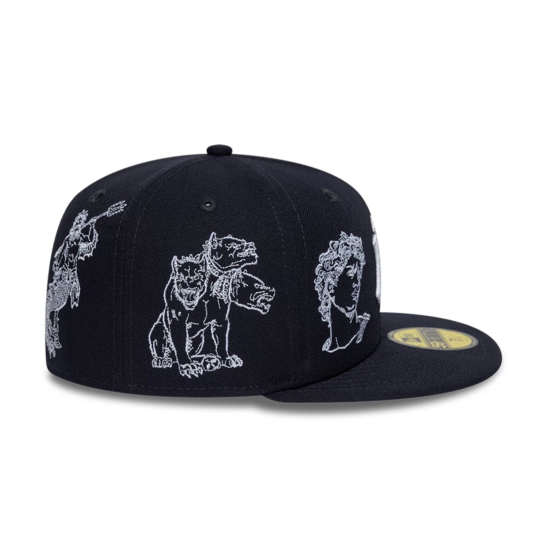 New York Yankees MLB Mythical Navy 59FIFTY Fitted Cap-kentox