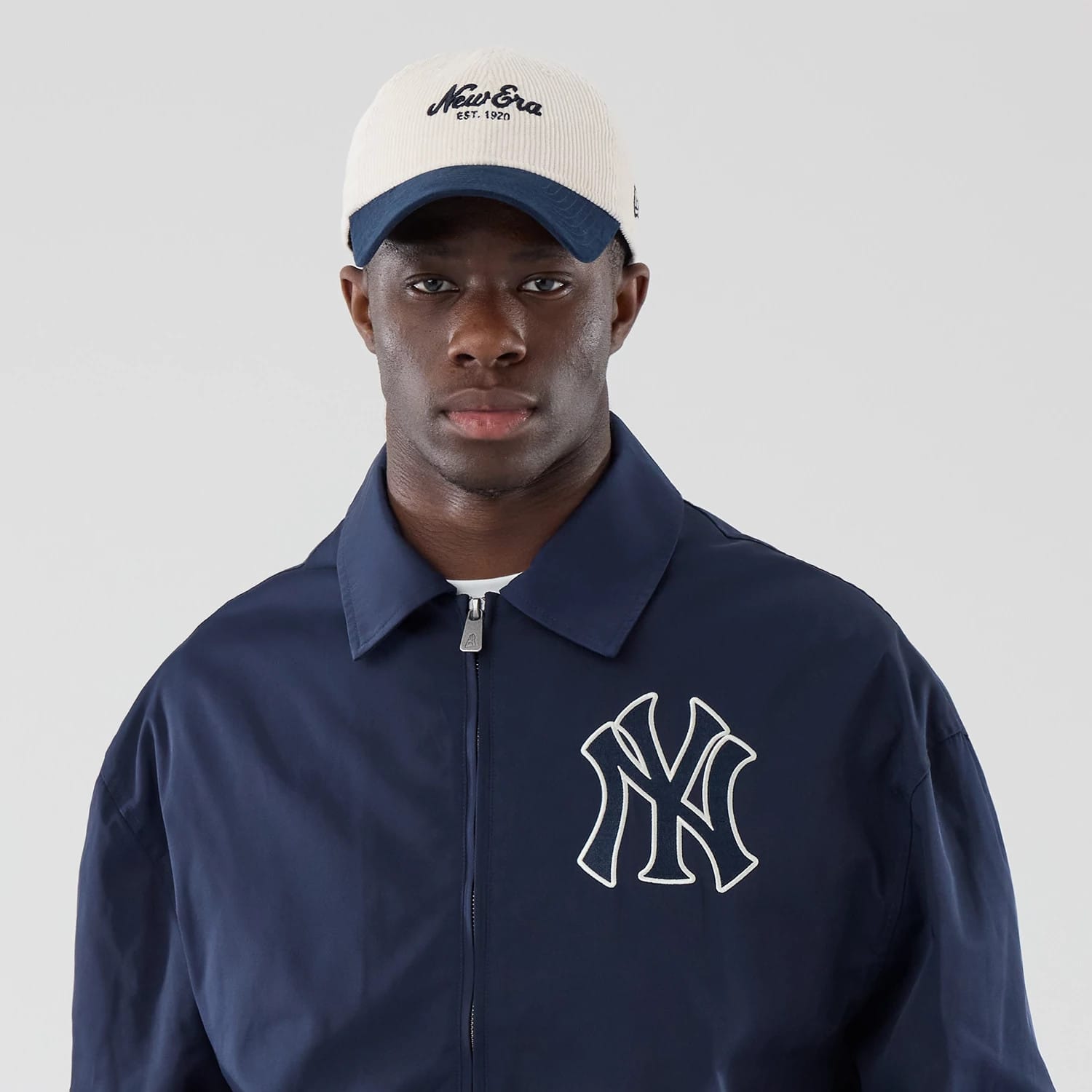 New York Yankees MLB Collared Navy Jacket-kentox