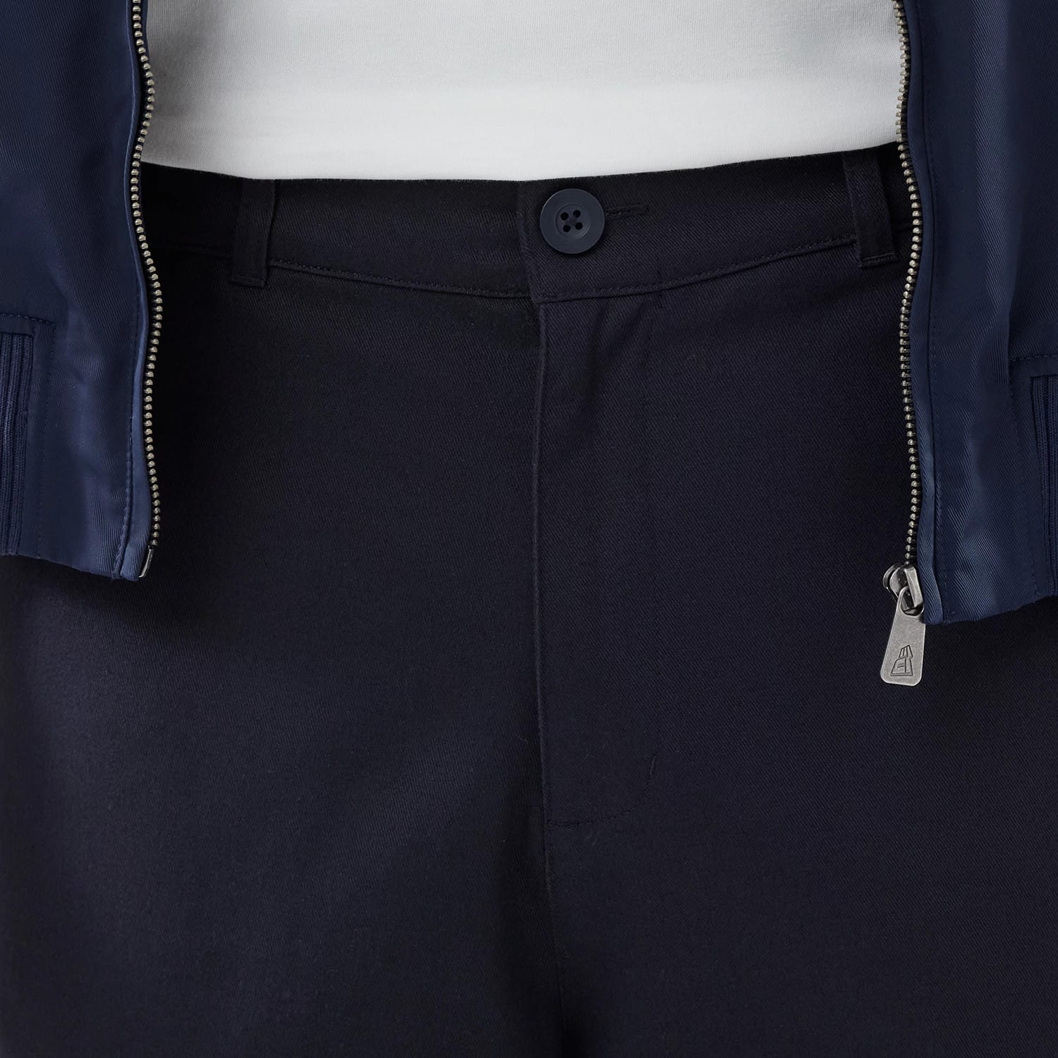 New Era Navy Chino Trousers-kentox