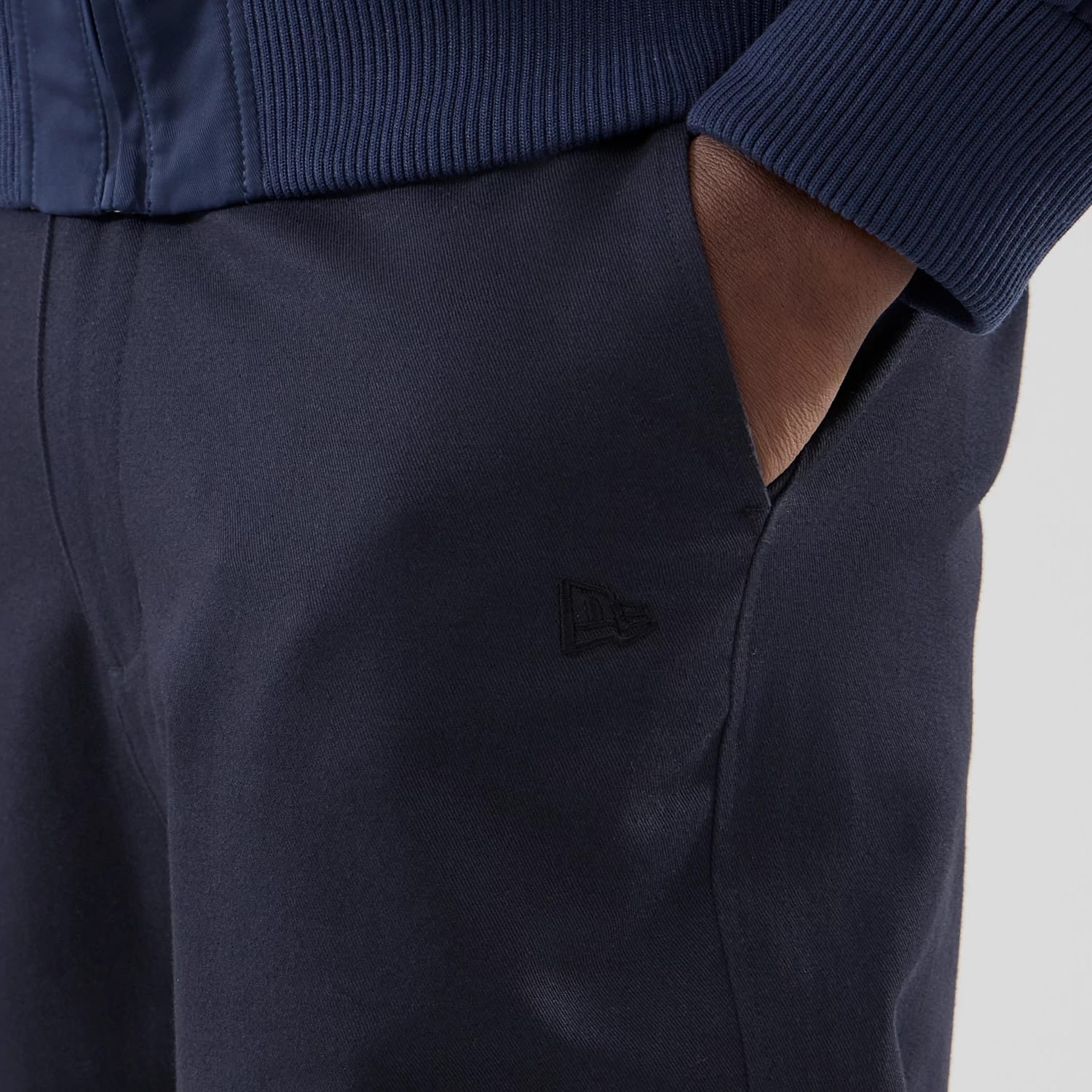 New Era Navy Chino Trousers-kentox