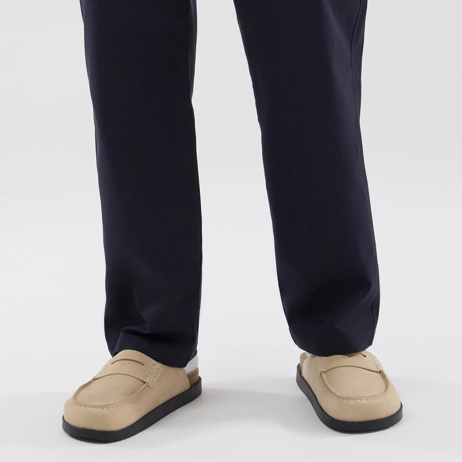 New Era Navy Chino Trousers-kentox