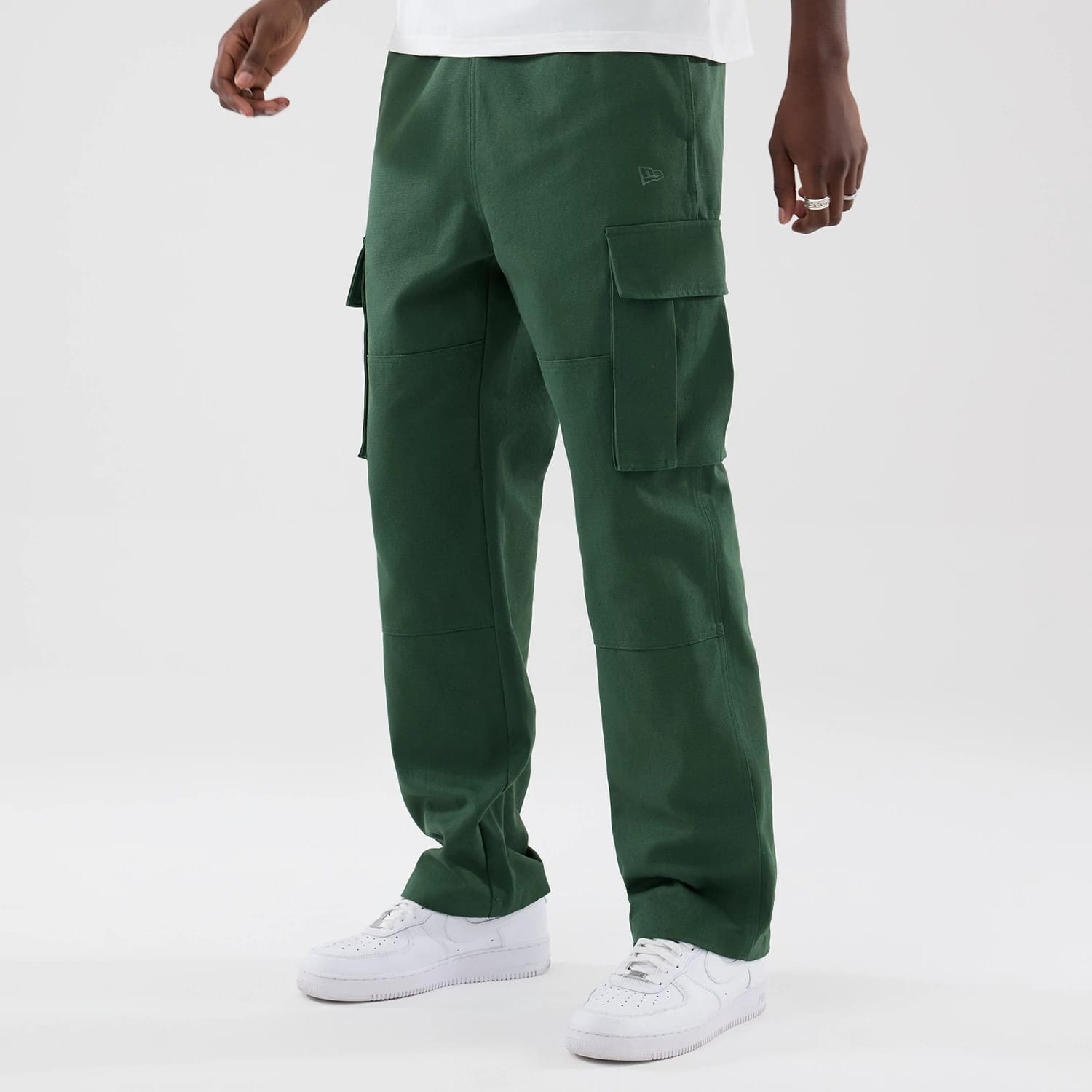 New Era Dark Green Cargo Trousers-kentox
