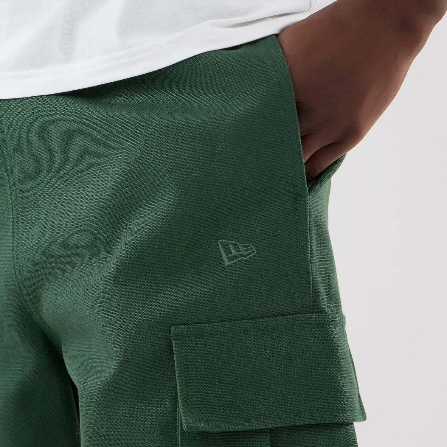 New Era Dark Green Cargo Trousers-kentox