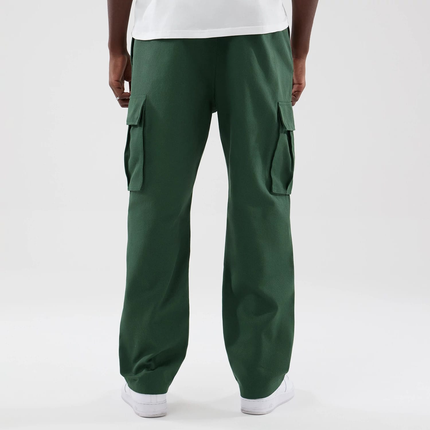 New Era Dark Green Cargo Trousers-kentox