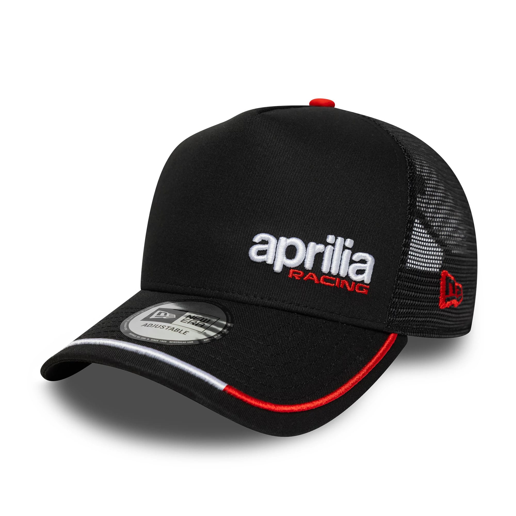 Aprilia Flawless Black 9FORTY E-Frame Trucker Adjustable Cap-kentox