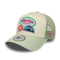 Youth New Era Outdoor Pastel Green 9FORTY A-Frame Trucker Adjustable Cap-kentox