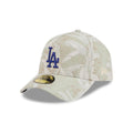 LA Dodgers MLB Leafy Palm Light Beige 59FORTY A-Frame Fitted Cap-kentox