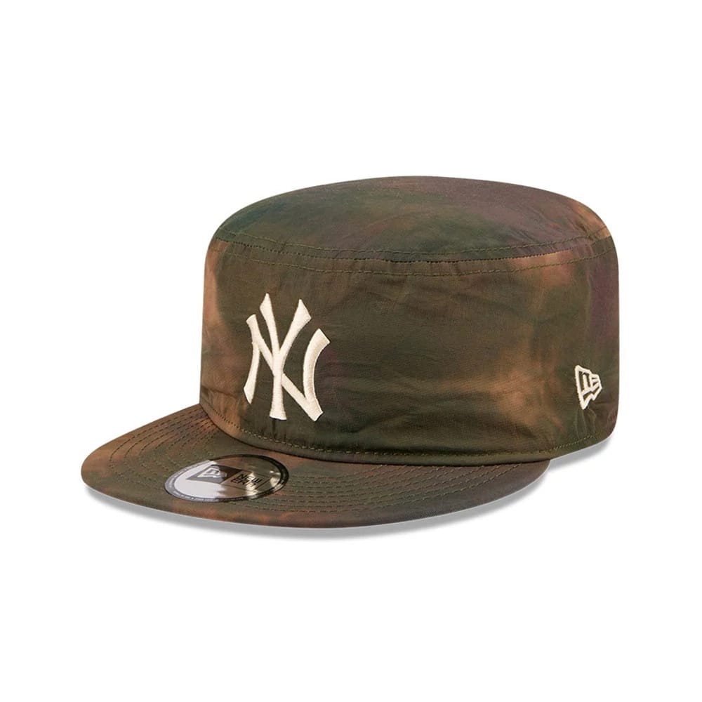 New York Yankees MLB Nylon Wash Dye Open Green Painter Cap-kentox