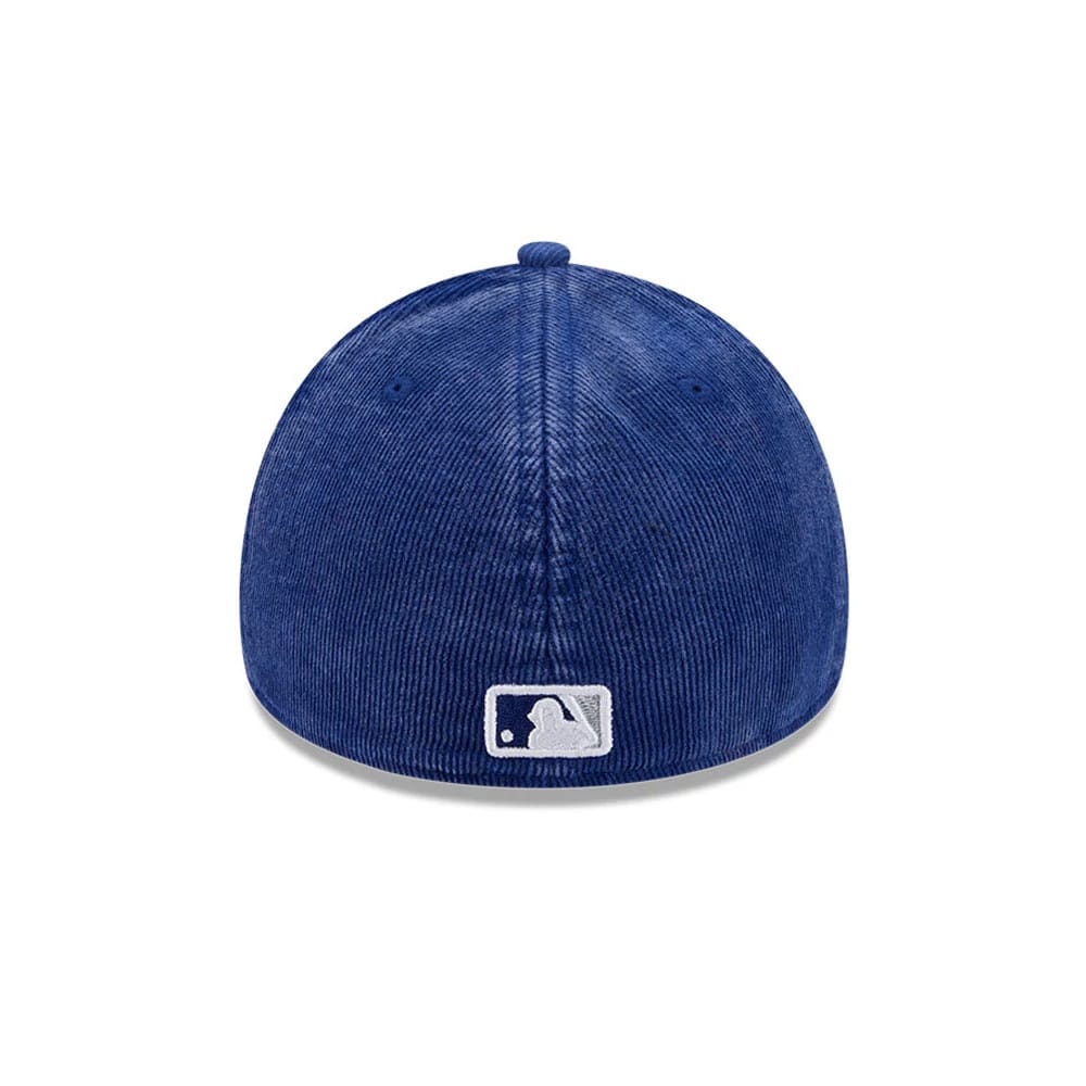 Dodgers MLB Snow Wash Cord Dark Blue 59FORTY A-Frame Fitted Cap-kentox
