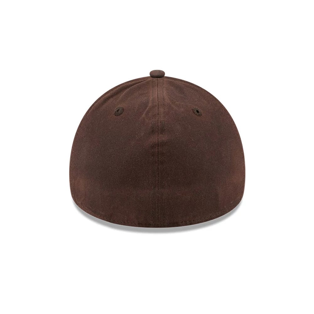 Dodgers MLB Waxy Canvas Open Brown 59FORTY A-Frame Fitted Cap-kentox