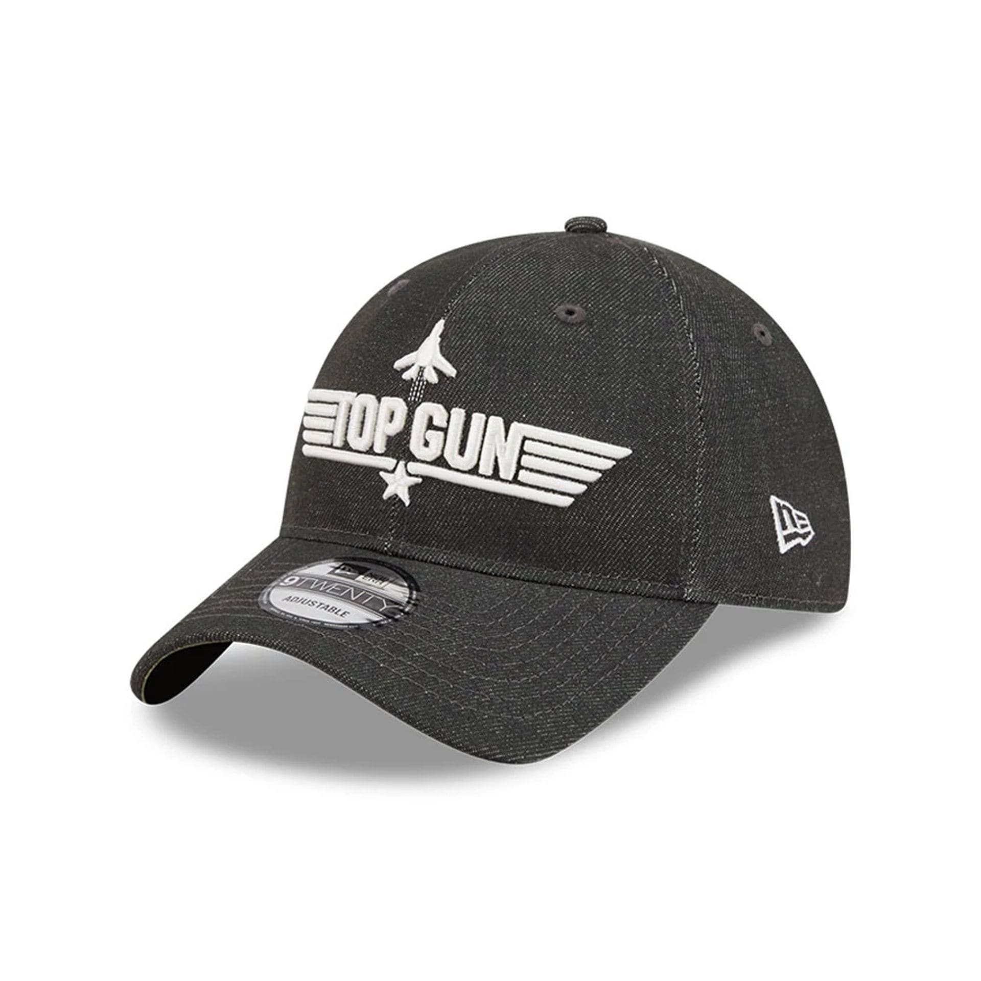 Top Gun Black 9TWENTY Adjustable Cap-kentox
