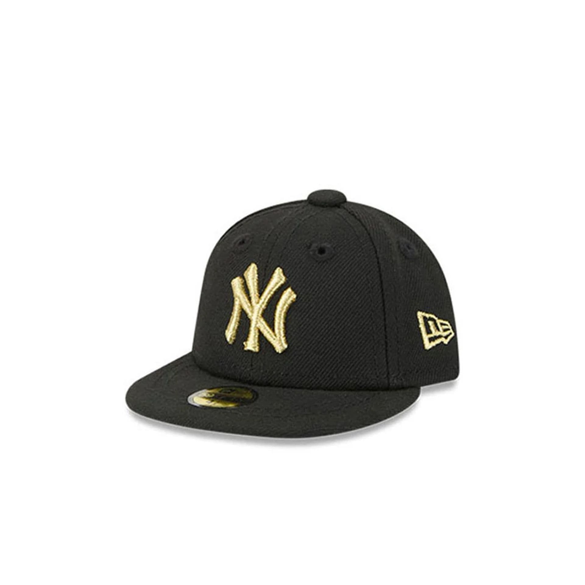 New York Yankees MLB 59FIFTY Day Black Mini 59FIFTY Fitted Cap-kentox