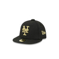 New York Mets MLB 59FIFTY Day Black Mini 59FIFTY Fitted Cap-kentox
