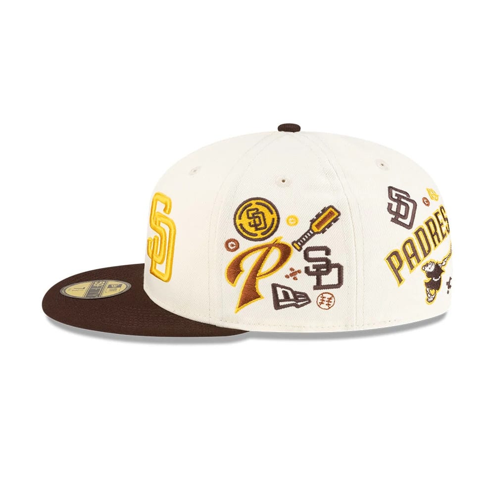 All Over MLB Mexico City Series 2026 White 59FIFTY Fitted Cap-kentox
