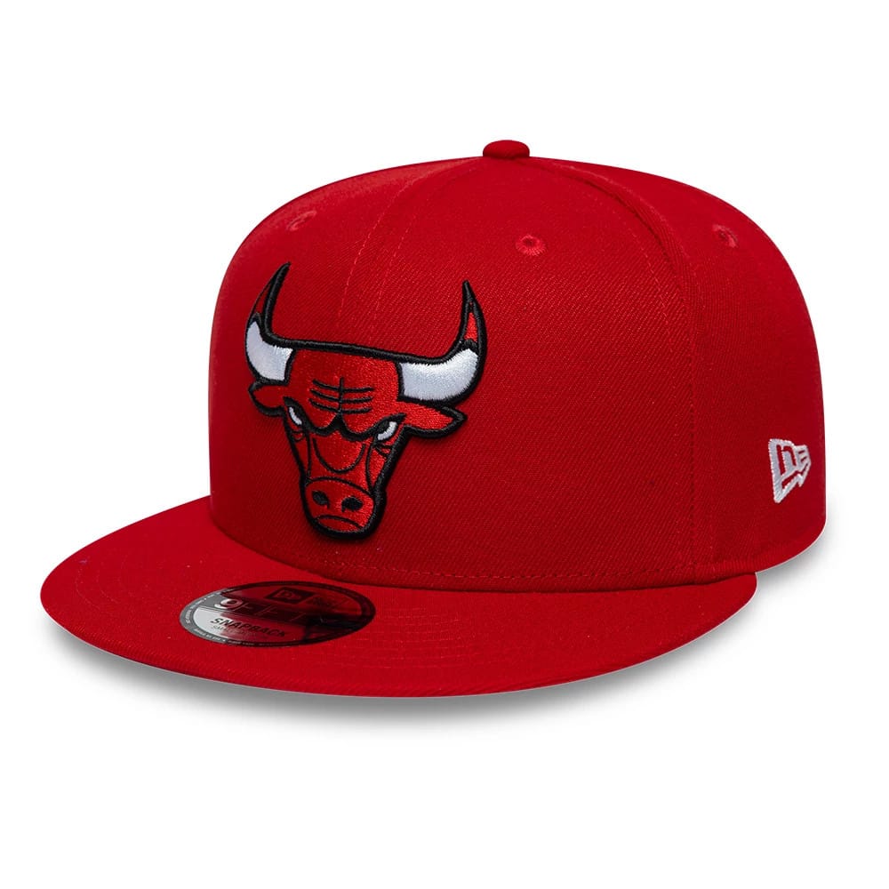 Chicago Bulls NBA Red 9FIFTY Snapback Adjustable Cap-kentox