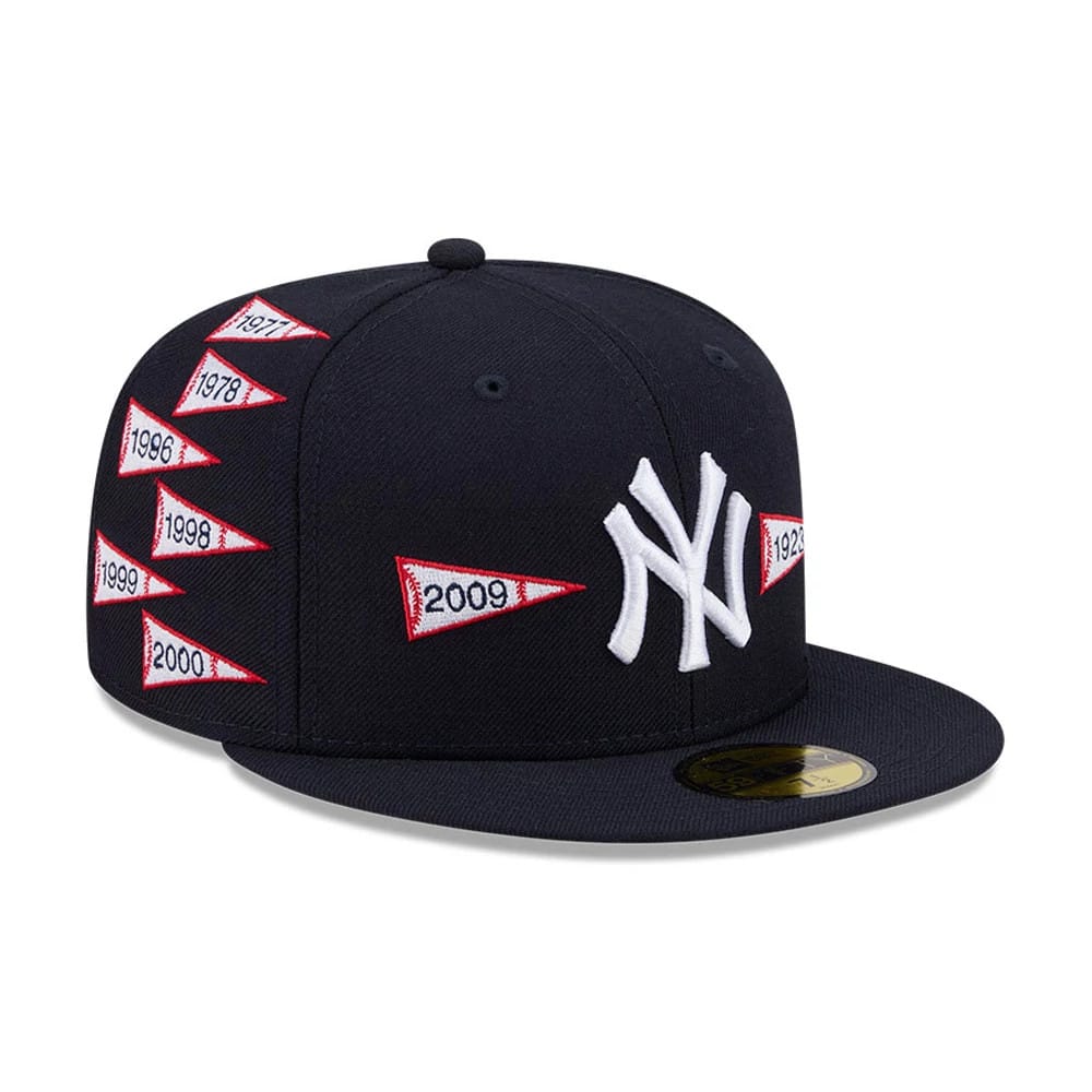 New York Yankees MLB X Spike Lee Flags Navy 59FIFTY Fitted Cap-kentox