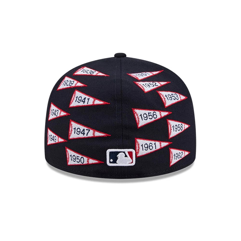 New York Yankees MLB X Spike Lee Flags Navy 59FIFTY Fitted Cap-kentox