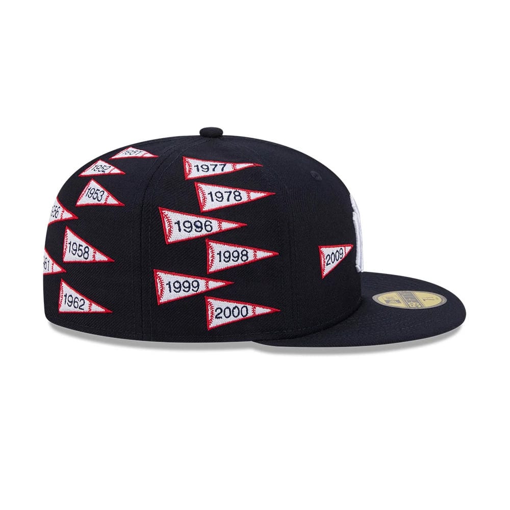 New York Yankees MLB X Spike Lee Flags Navy 59FIFTY Fitted Cap-kentox