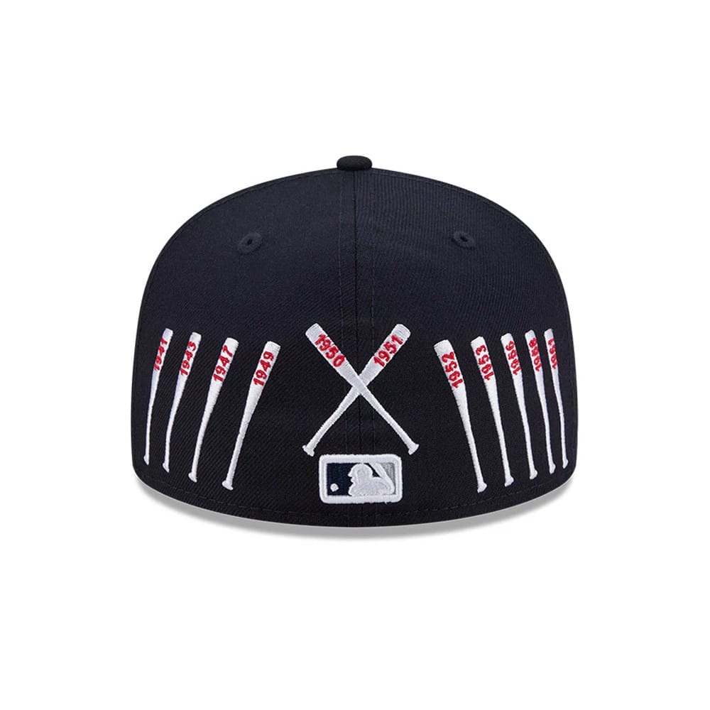 Yankees MLB X Spike Lee Baseball Bats Navy 59FIFTY Fitted Cap-kentox