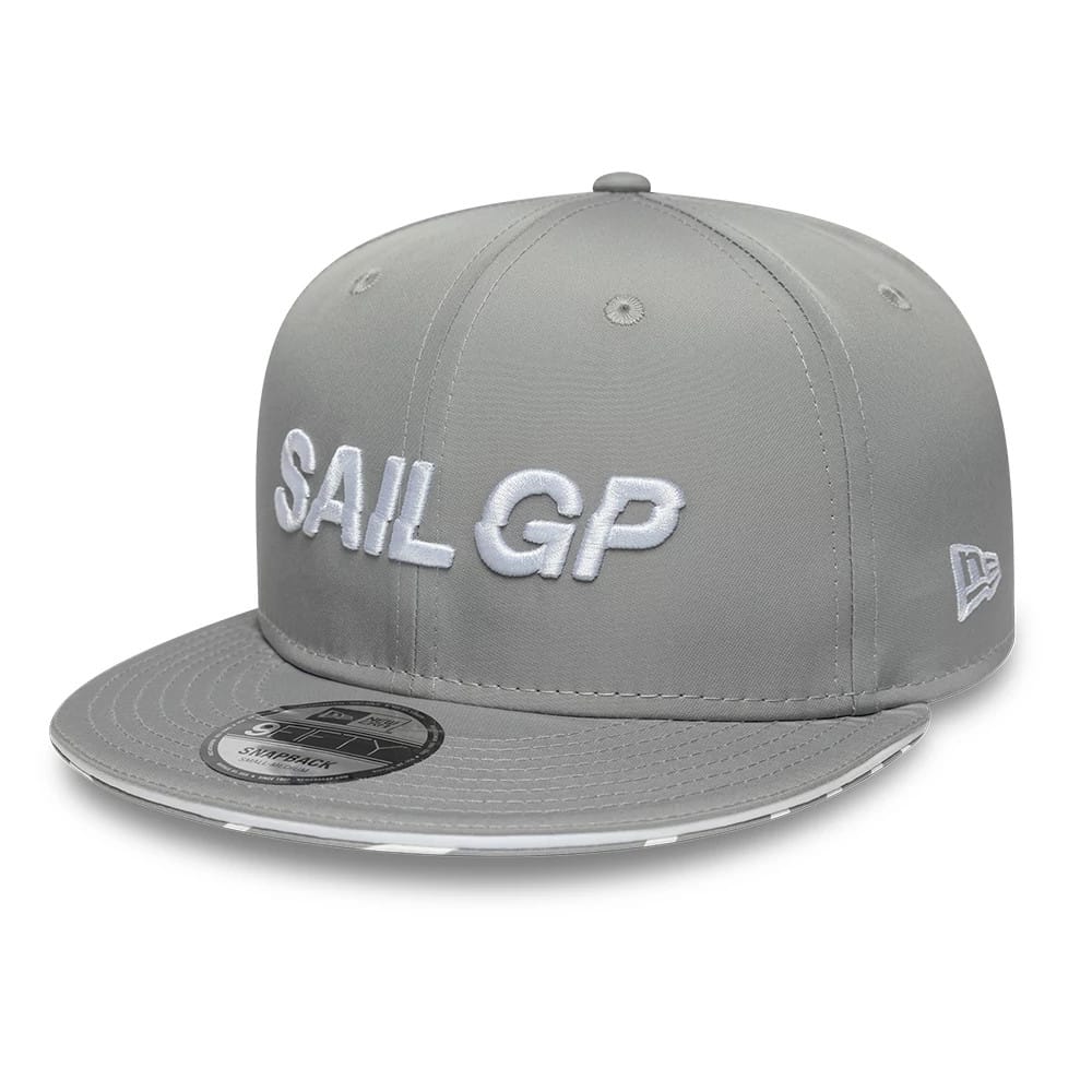 Sail GP Limited Grey 9FIFTY Snapback Adjustable Cap-kentox