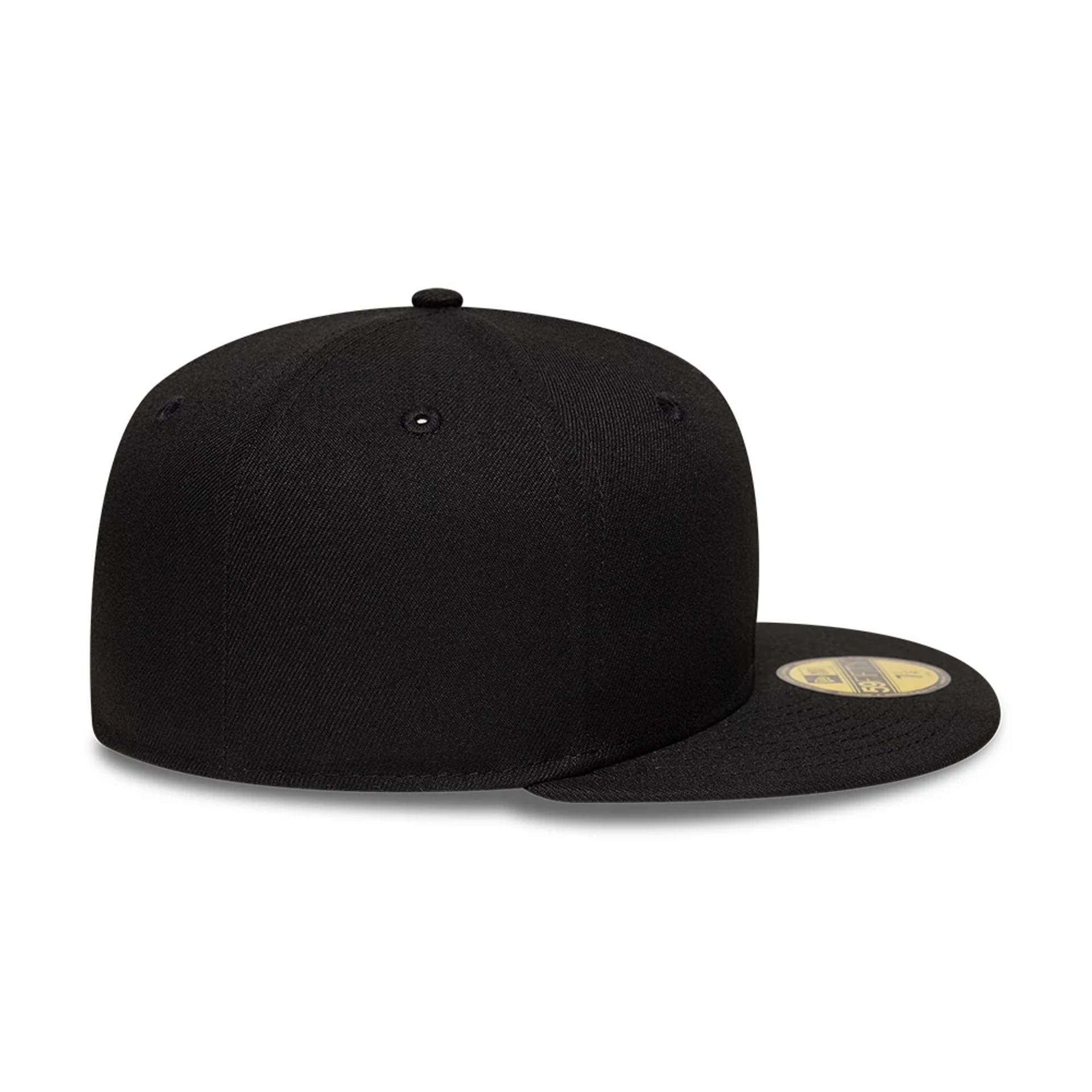 New Era Black 59FIFTY Fitted Cap-kentox