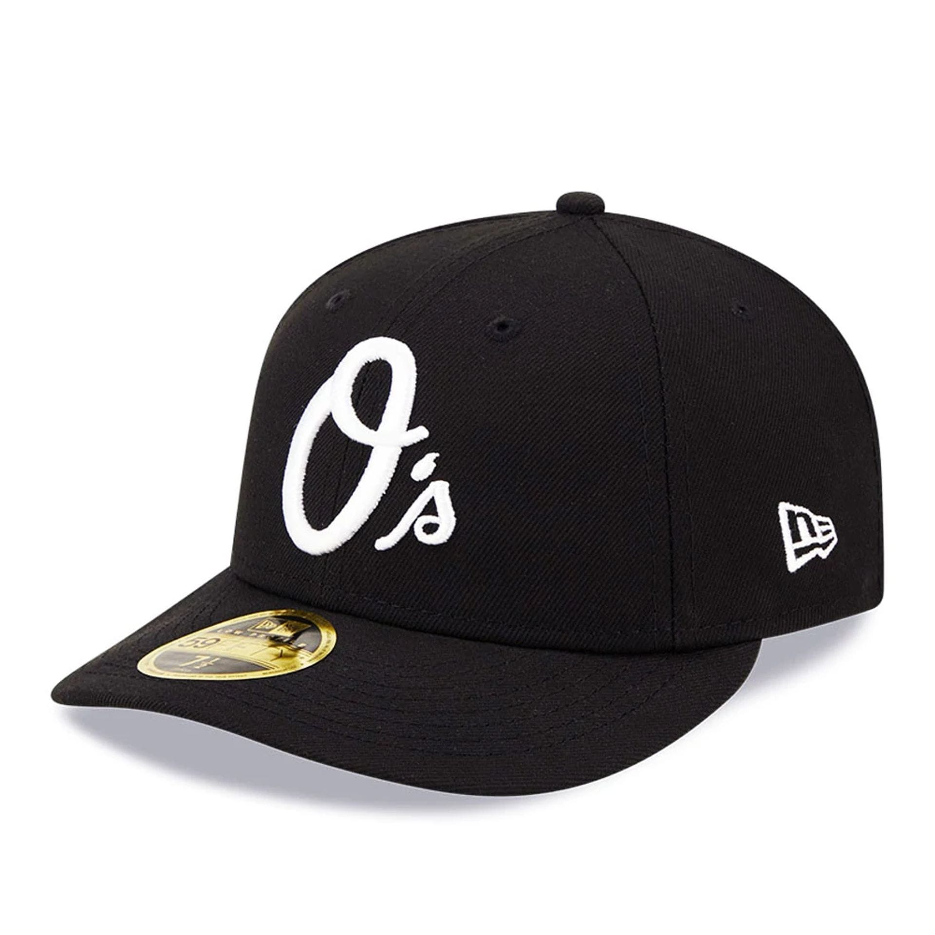 Baltimore Orioles MLB Black Low Profile 59FIFTY Fitted Cap-kentox
