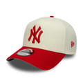 New York Yankees MLB Chrome Scarlet Cream 9FORTY A-Frame Adjustable Cap-kentox