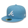 Atlanta Braves MLB Pastel Blue 59FIFTY Fitted Cap-kentox
