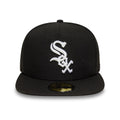 Chicago White Sox MLB Black 59FIFTY A-Frame Fitted Cap-kentox