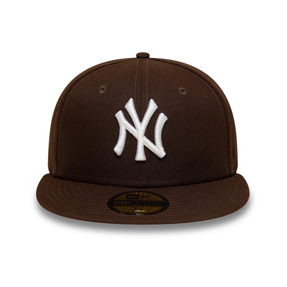 New York Yankees MLB Dark Brown 59FIFTY Fitted Cap-kentox