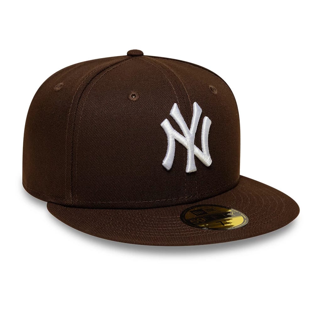 New York Yankees MLB Dark Brown 59FIFTY Fitted Cap-kentox