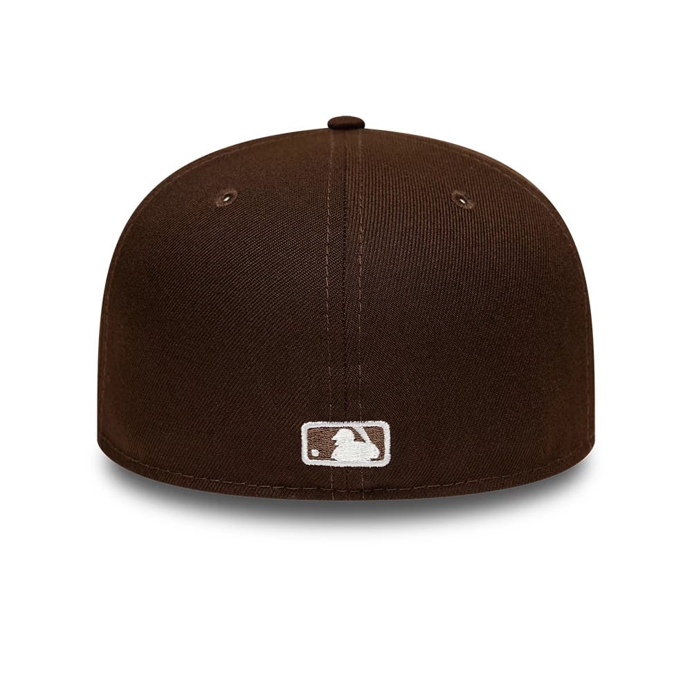 New York Yankees MLB Dark Brown 59FIFTY Fitted Cap-kentox