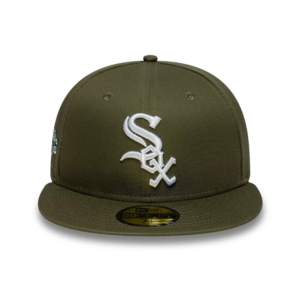 Chicago White Sox MLB Green 59FIFTY Fitted Cap-kentox
