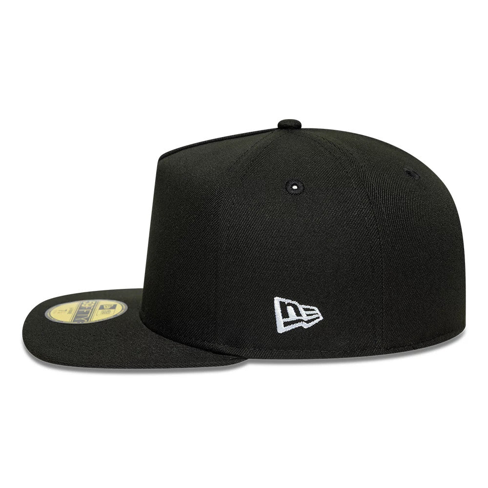 New Era Black 59FIFTY A-Frame Fitted Cap-kentox