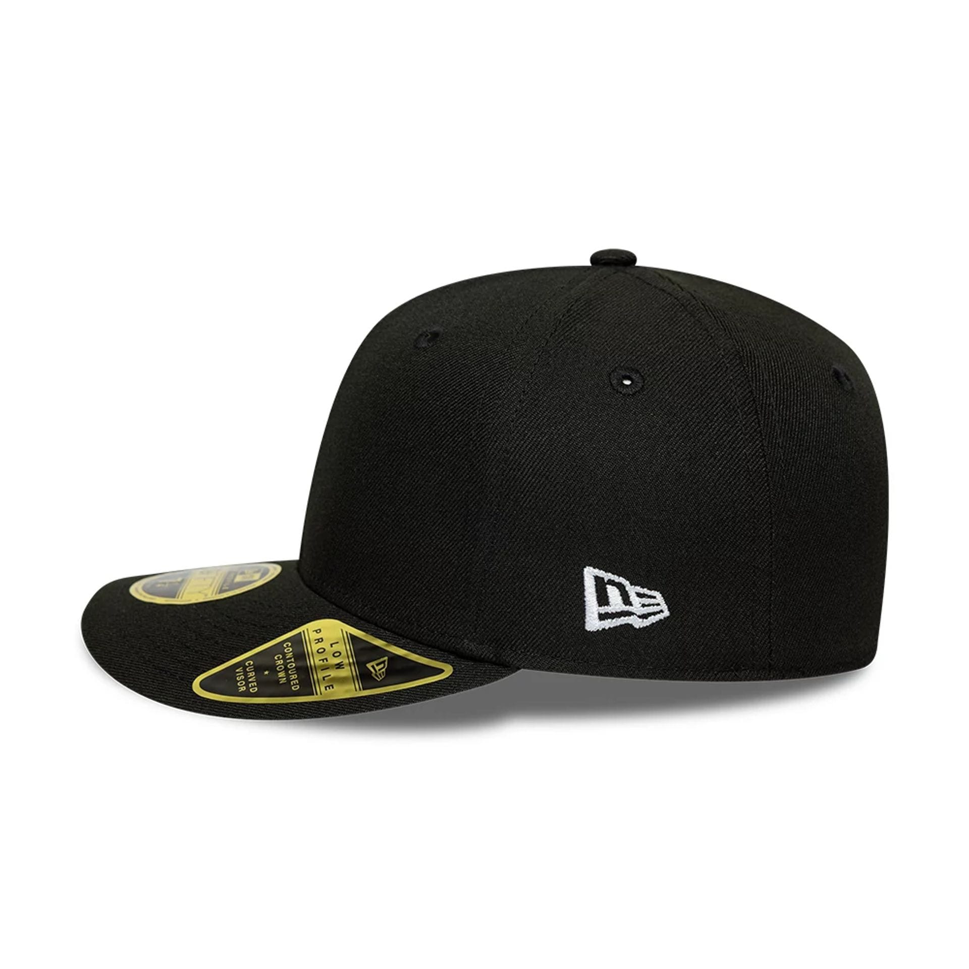 New Era Black Low Profile 59FIFTY Fitted Cap-kentox