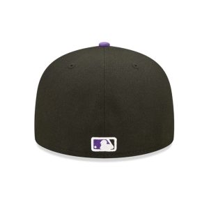 Colorado Rockies Authentic On Field Black 59FIFTY Cap-kentox